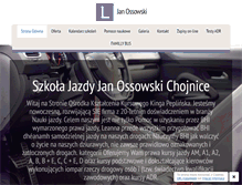 Tablet Screenshot of janossowski.pl